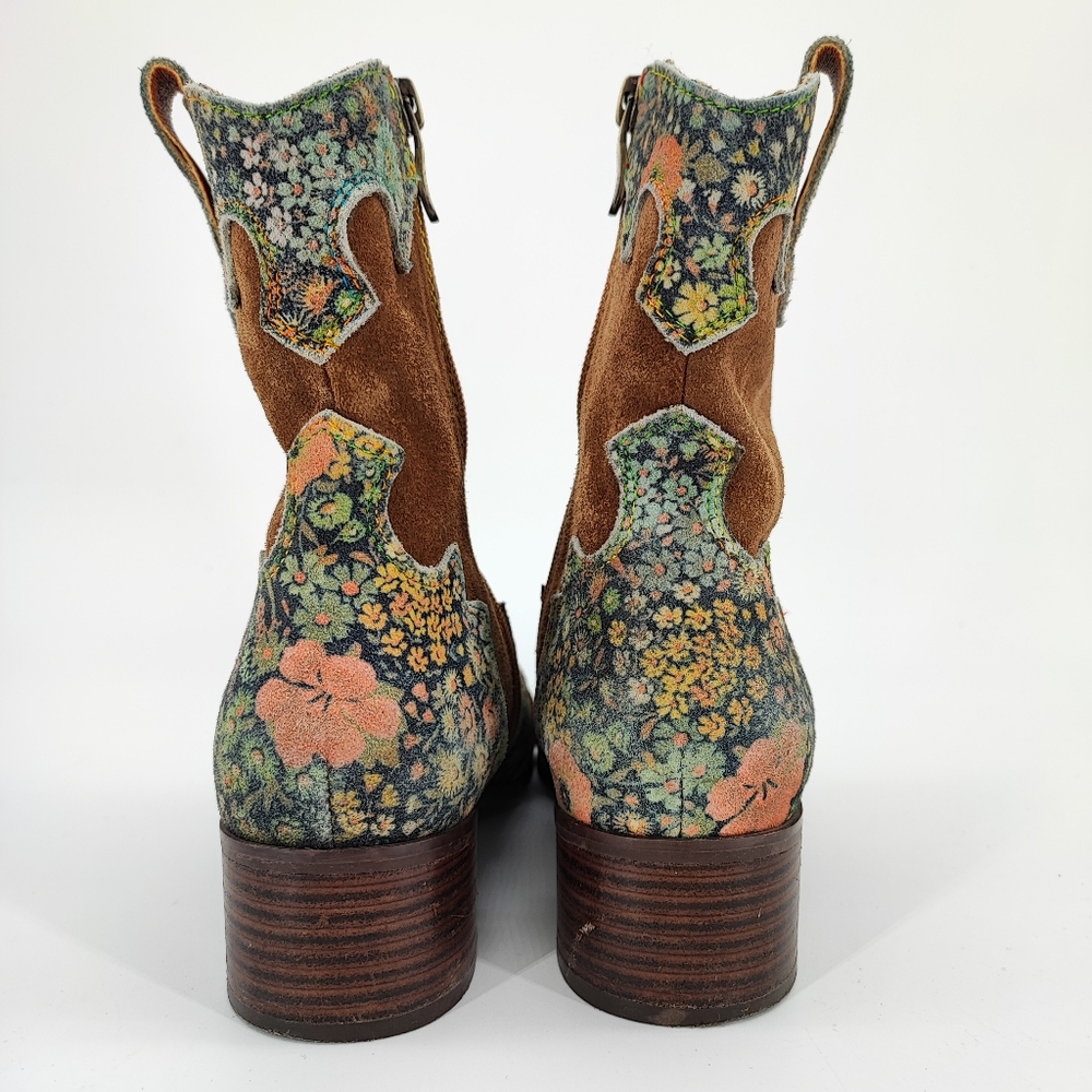 L'Artiste LadyLuck Damasorte  Women's Size 5.5 US Leather Brown Boots 18482-2204 - Picture 4 of 10